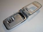 Средняя часть корпуса для Nokia 6101/ 6103 Серебро (с возвратным механизмом и шлейфом) ОРИГИНАЛ [MH]