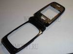 Средняя часть корпуса для Nokia 6101/ 6103 Чёрная (с возвратным механизмом и шлейфом) ОРИГИНАЛ [MH34]