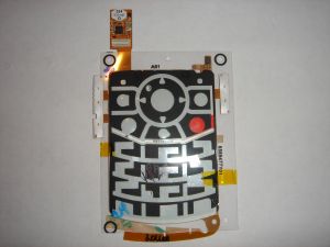 шлейф для Motorola RAZR V3x (с коннекторами для клавиатуры) [FLCMOT33] ― MOBY1